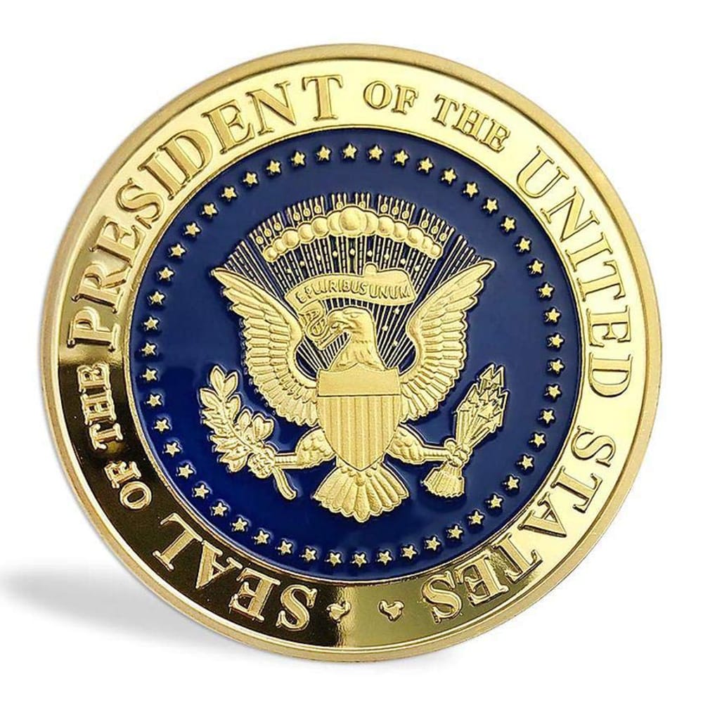 45th US President Donald Trump Thumbs Up on USA Flag Commemorative Gold Coin All Products 45th US President Donald Trump Thumbs Up on USA Flag Commemorative Gold Coin All Products 4