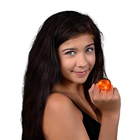 Huge Gem Ring Orange Diamond All Products 3