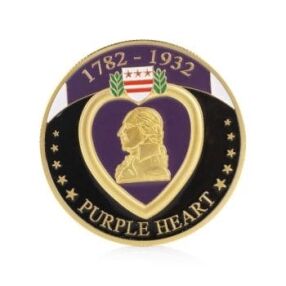 Purple Heart Military Merit Division Challenge Coin All Products 3