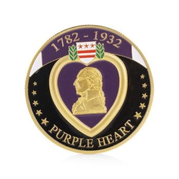 Purple Heart Military Merit Division Challenge Coin All Products 3