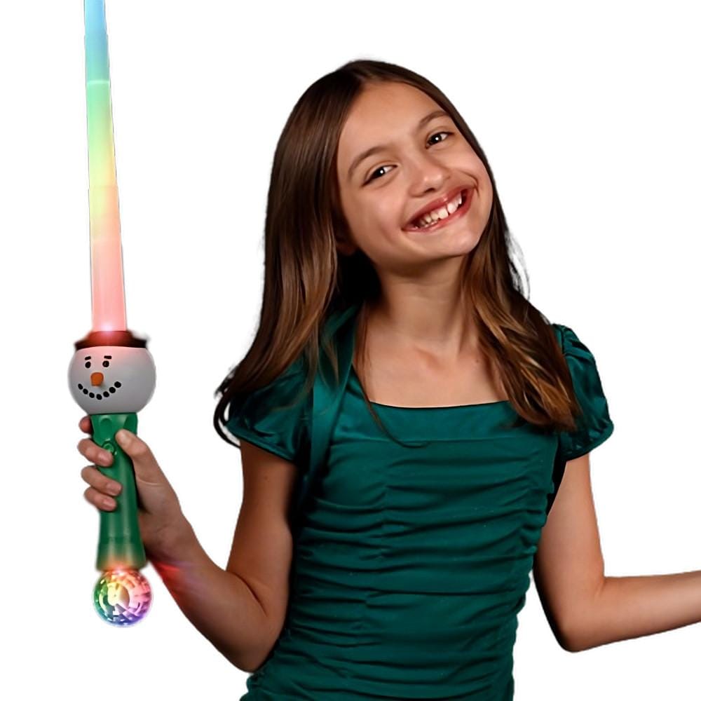Light Up Expandable Snowman Prism Sword Saber All Products Light Up Expandable Snowman Prism Sword Saber All Products 3