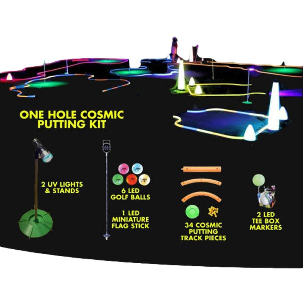 Glow in the Dark Miniature Golf Putting Kit Outdoor All Products Glow in the Dark Miniature Golf Putting Kit Outdoor All Products 3