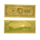 One Billion US Dollars 24K Gold Plated Collectible Fake Banknotes for Decoration 24K Gold and Silver Plated Replica Bills One Billion US Dollars 24K Gold Plated Collectible Fake Banknotes for Decoration 24K Gold and Silver Plated Replica Bills 5