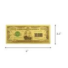 Ten Thousand US Dollars 24K Gold Plated Collectible Fake Banknotes for Decoration 24K Gold and Silver Plated Replica Bills Ten Thousand US Dollars 24K Gold Plated Collectible Fake Banknotes for Decoration 24K Gold and Silver Plated Replica Bills 6