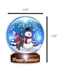 Light Up Christmas Happy Holidays Snowman Globe Body Light Pin All Body Lights and Blinkees Light Up Christmas Happy Holidays Snowman Globe Body Light Pin All Body Lights and Blinkees 6