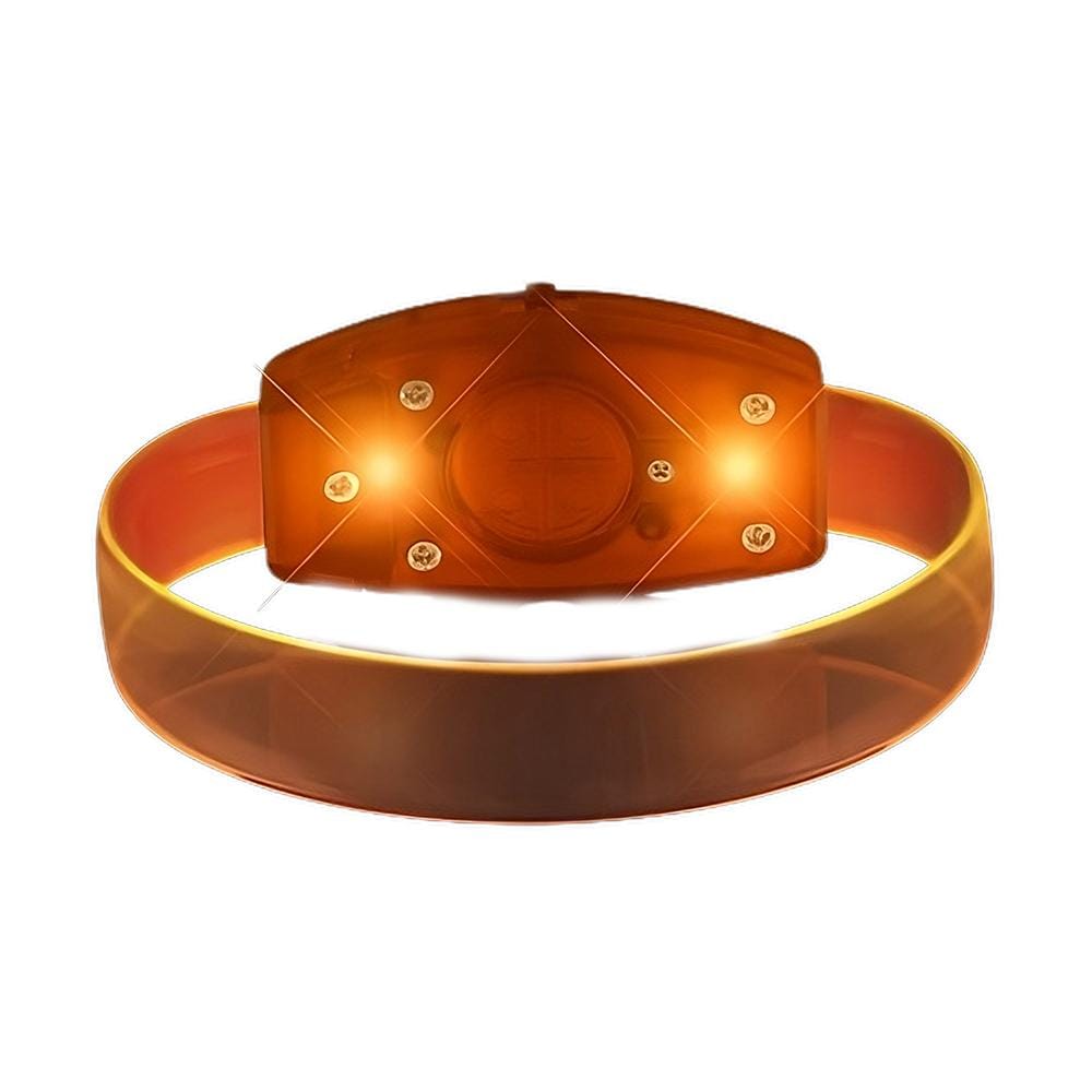 Universe Orange Glow LED Bracelet All Products Universe Orange Glow LED Bracelet All Products 4