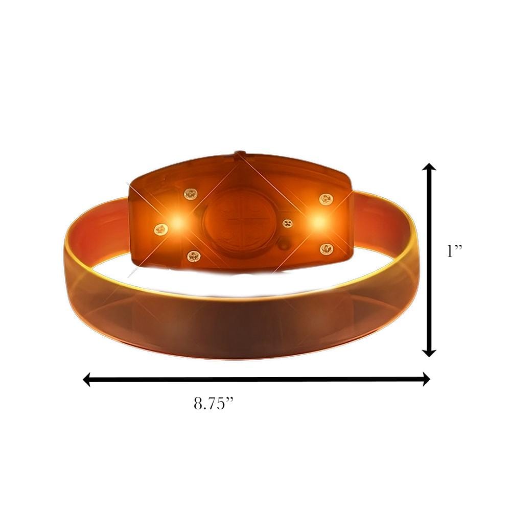Universe Orange Glow LED Bracelet All Products Universe Orange Glow LED Bracelet All Products 5
