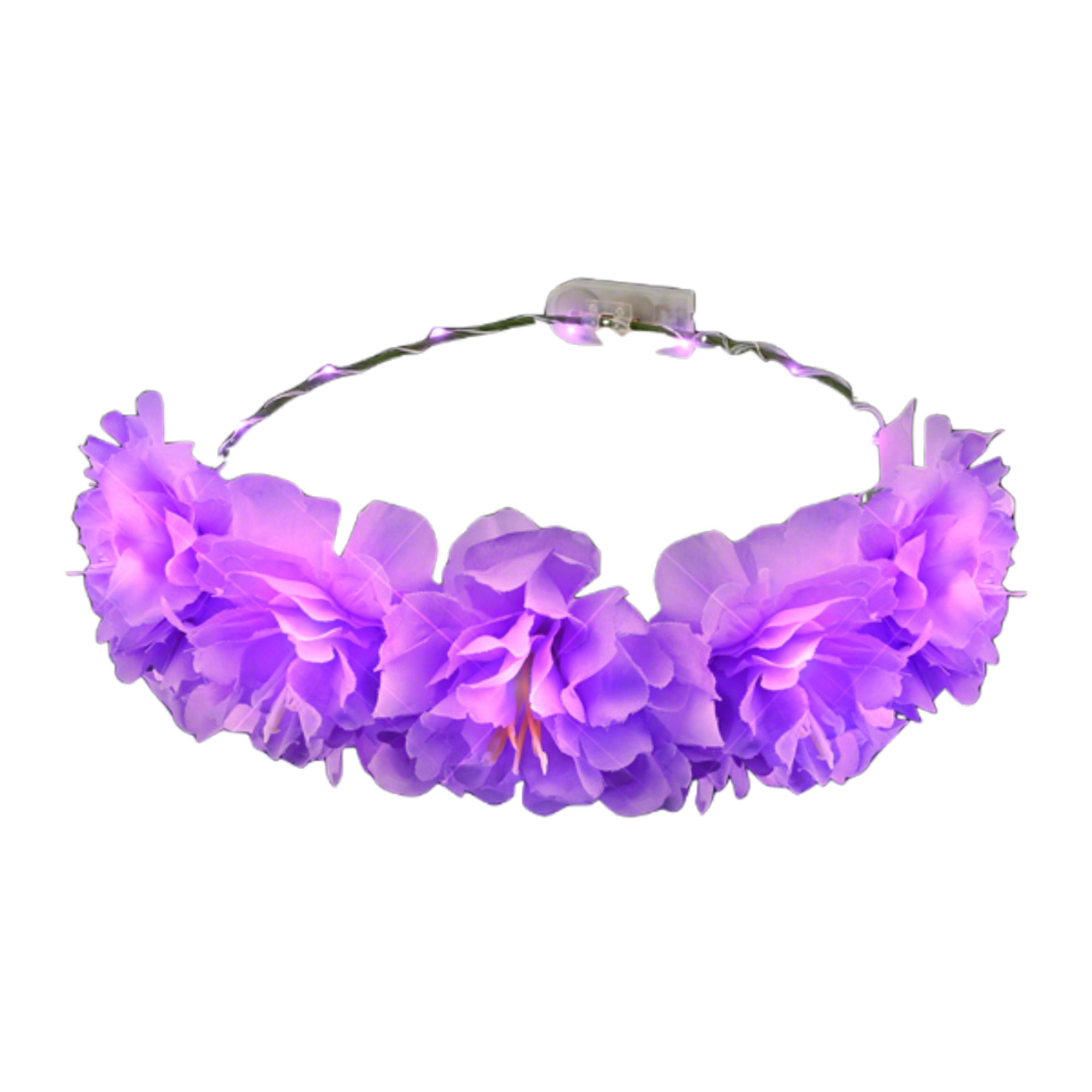 Light Up Perfect Bloom Purple Glowing Fairy Halo Crown All Products Light Up Perfect Bloom Purple Glowing Fairy Halo Crown All Products 6