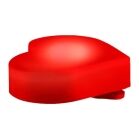 Light Up Flashing Red Heart Clip on Badge Body Light All Body Lights and Blinkees Light Up Flashing Red Heart Clip on Badge Body Light All Body Lights and Blinkees 4