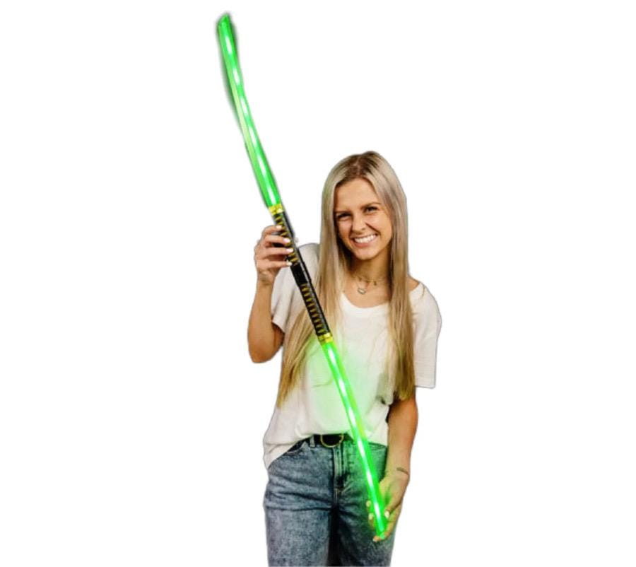 45 Inches Double Blade Light Up Giant Ninja Swords All Products 45 Inches Double Blade Light Up Giant Ninja Swords All Products 3