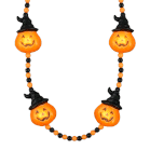 Light Up Witchy Pumpkin Beaded Necklace All Products Light Up Witchy Pumpkin Beaded Necklace All Products 4