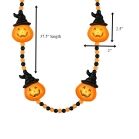 Light Up Witchy Pumpkin Beaded Necklace All Products Light Up Witchy Pumpkin Beaded Necklace All Products 5