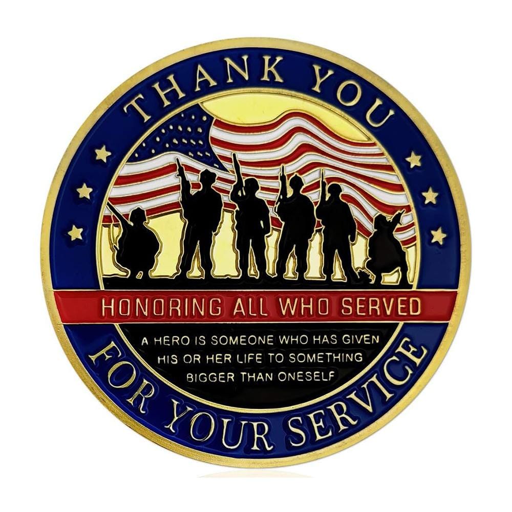Thank you for Your Service Honor the Veterans Gold Plated Appreciation Coin All Products Thank you for Your Service Honor the Veterans Gold Plated Appreciation Coin All Products 3
