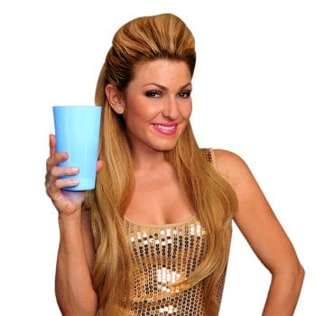 Blue Light Up Party LED Glow Cup 4th of July 3