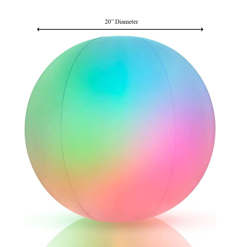 Light Up Beach Ball 20 inch All Products Light Up Beach Ball 20 inch All Products 5