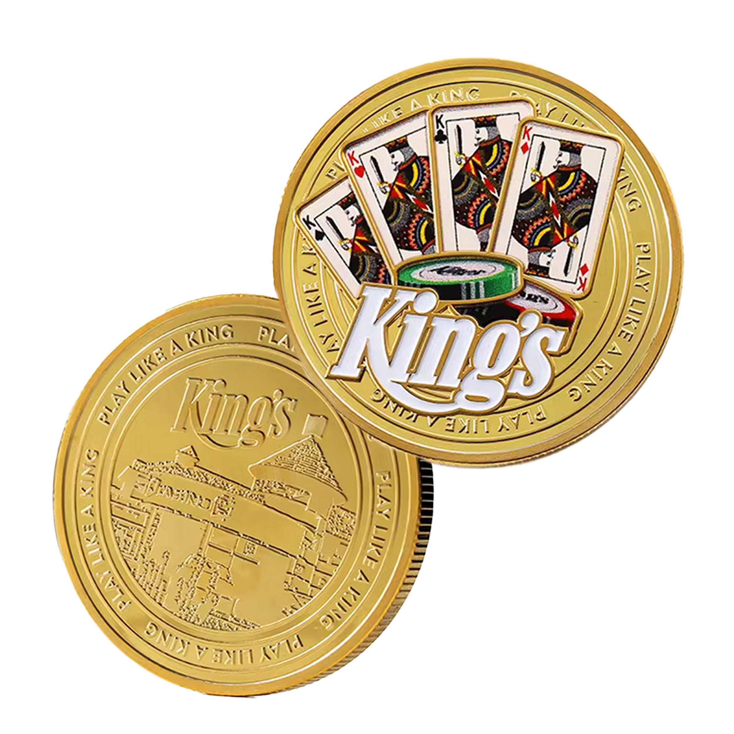 Play Like A King Casino Poker Game Challenge Gold Plated Coins All Products Play Like A King Casino Poker Game Challenge Gold Plated Coins All Products 6