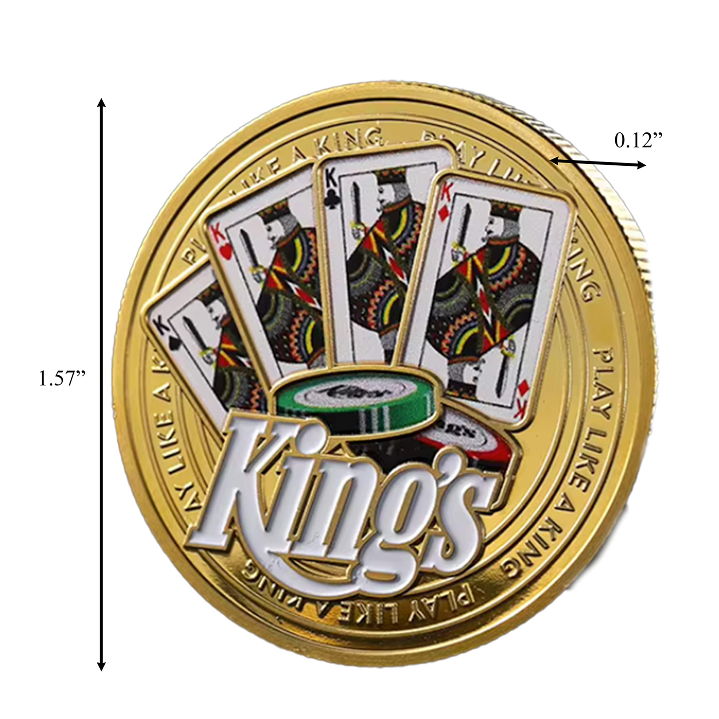 Play Like A King Casino Poker Game Challenge Gold Plated Coins All Products Play Like A King Casino Poker Game Challenge Gold Plated Coins All Products 4