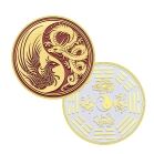 Dragon and Phoenix Chinese Tai Ji Feng Shui Commemorative Gold Plated Coin All Products Dragon and Phoenix Chinese Tai Ji Feng Shui Commemorative Gold Plated Coin All Products 6