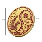 Dragon and Phoenix Chinese Tai Ji Feng Shui Commemorative Gold Plated Coin All Products Dragon and Phoenix Chinese Tai Ji Feng Shui Commemorative Gold Plated Coin All Products 5