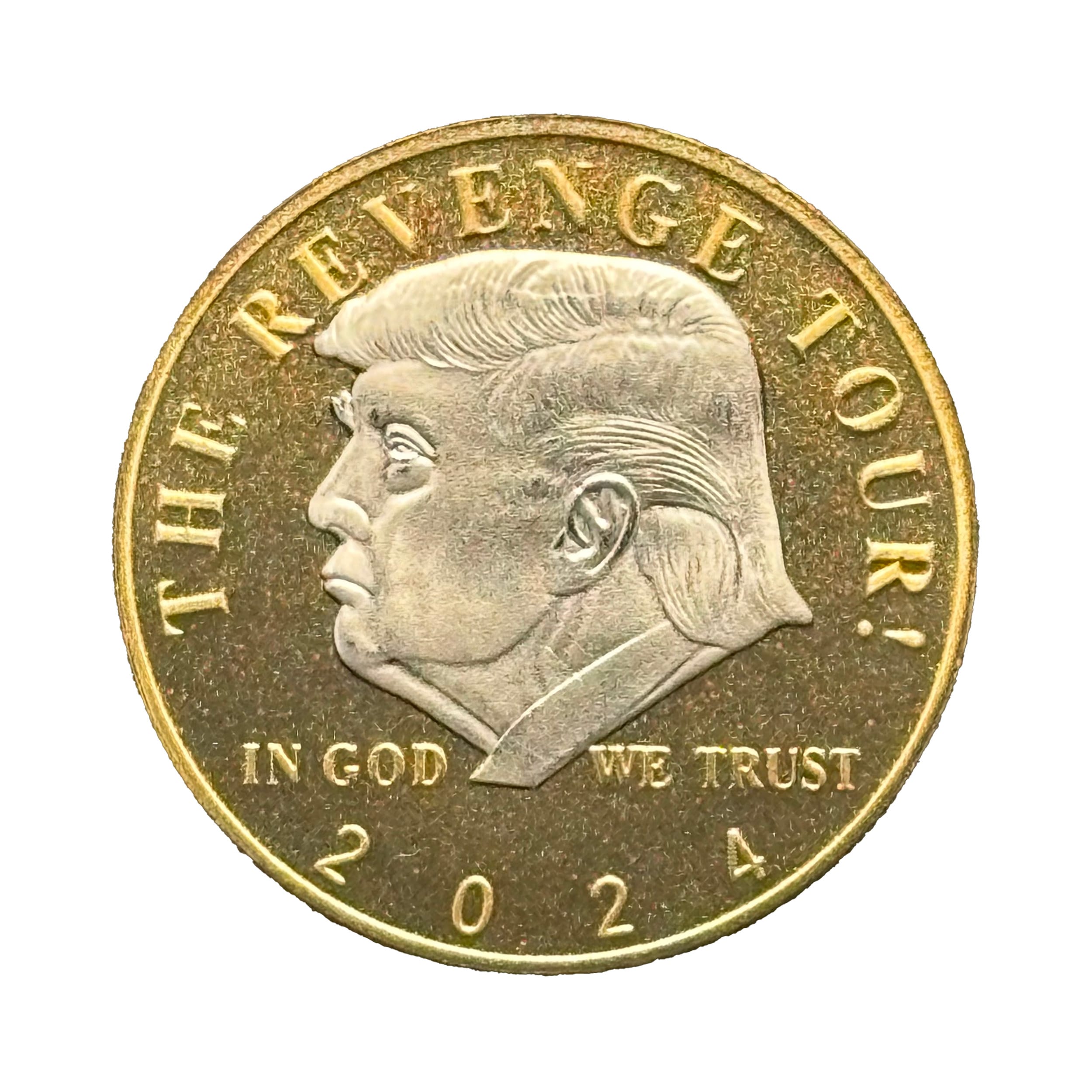 Donald Trump 2024 The Revenge Tour Commemorative Presidential Gold Plated Coin All Products Donald Trump 2024 The Revenge Tour Commemorative Presidential Gold Plated Coin All Products 3