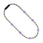 Mardi Gras Metallic Beads Necklace with Light Up Jewel Accents All Products Mardi Gras Metallic Beads Necklace with Light Up Jewel Accents All Products 4
