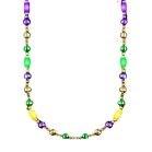 Disco Glam Edition Metallic Mardi Gras Beads Necklace with 6 LED Lights All Products Disco Glam Edition Metallic Mardi Gras Beads Necklace with 6 LED Lights All Products 4