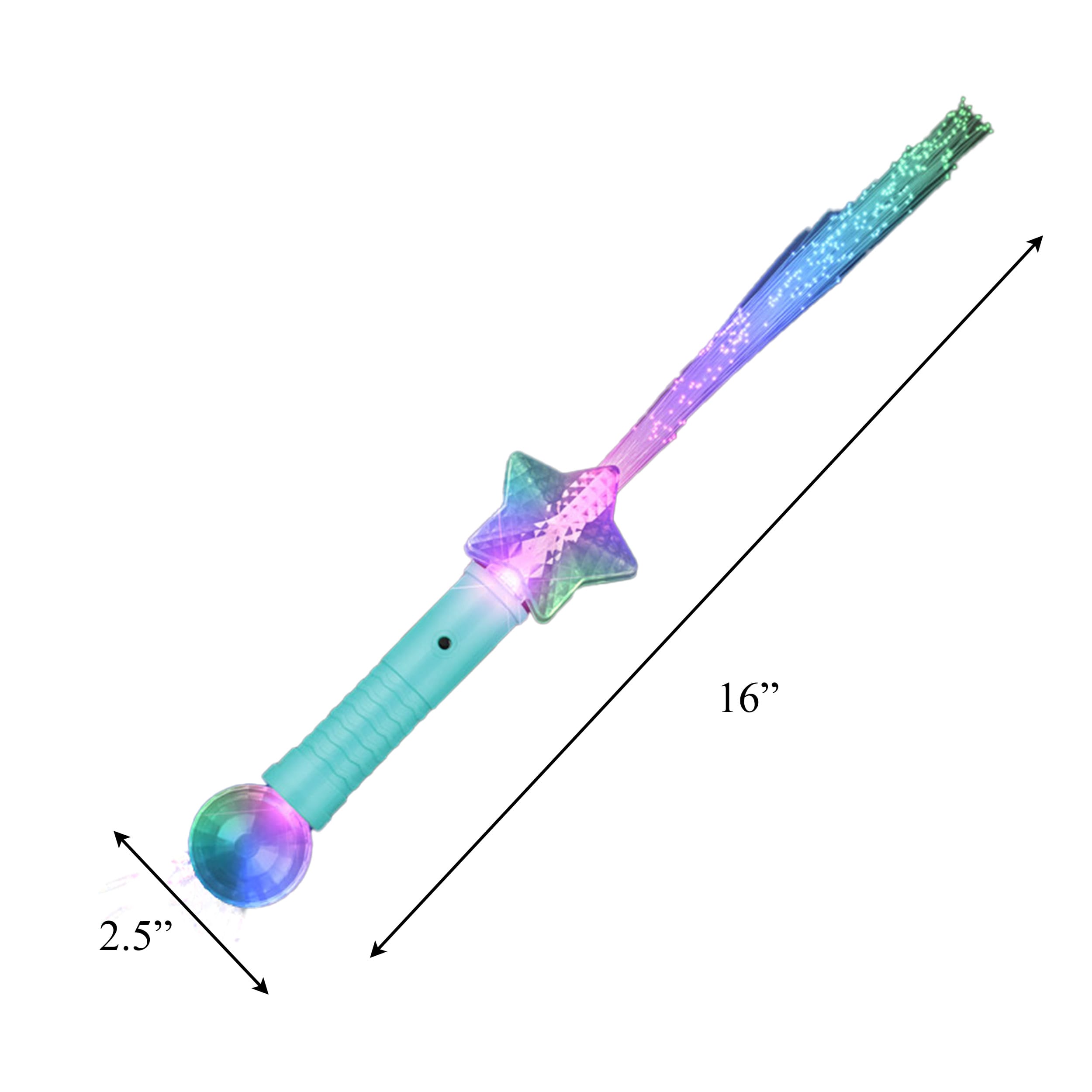 Light Up Magic Star Wand with Fiber Optic Glow and Crystal Ball All Products Light Up Magic Star Wand with Fiber Optic Glow and Crystal Ball All Products 5