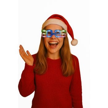 2026 Happy New Year Light Up Party Glasses All Products 3