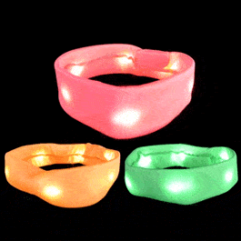1 Dozen Light Up Work It Out Headbands Assorted Colors All Products 3