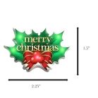 Merry Christmas Holly Flashing Blinky Body Light Lapel Pins All Products Merry Christmas Holly Flashing Blinky Body Light Lapel Pins All Products 5