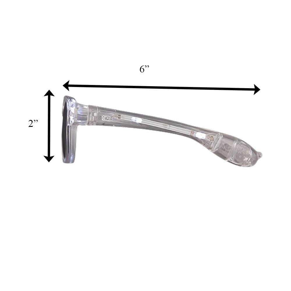 White LED Nerd Glasses All Products White LED Nerd Glasses All Products 5