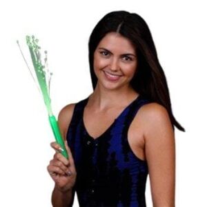 Green Fiber Optic Wands with Jade LEDs All Products