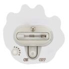 White Pawprint Flashing Body Light Lapel Pins All Body Lights and Blinkees 4