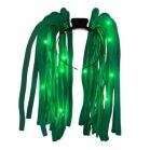 Green LED Noodle Headband Flashing Dreads All Products 6