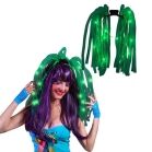 Green LED Noodle Headband Flashing Dreads All Products 5