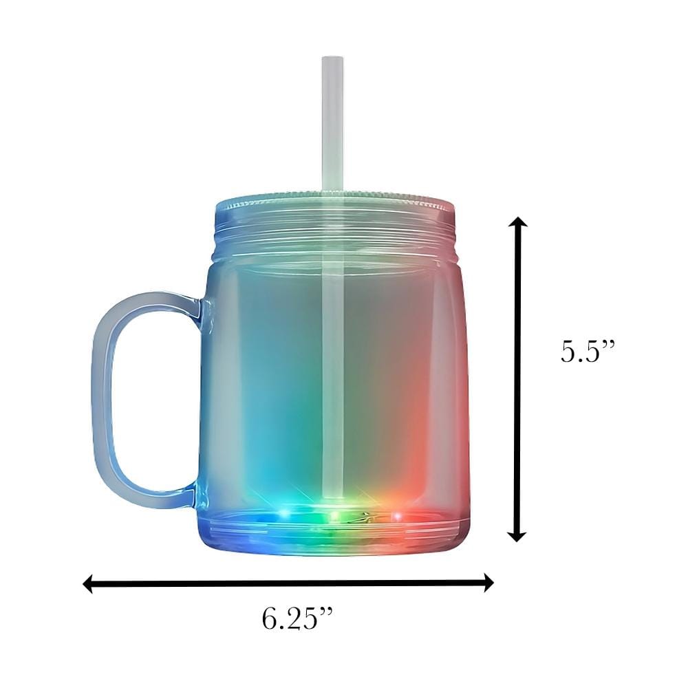 LED Mason Jar Travel Mug All Products 6