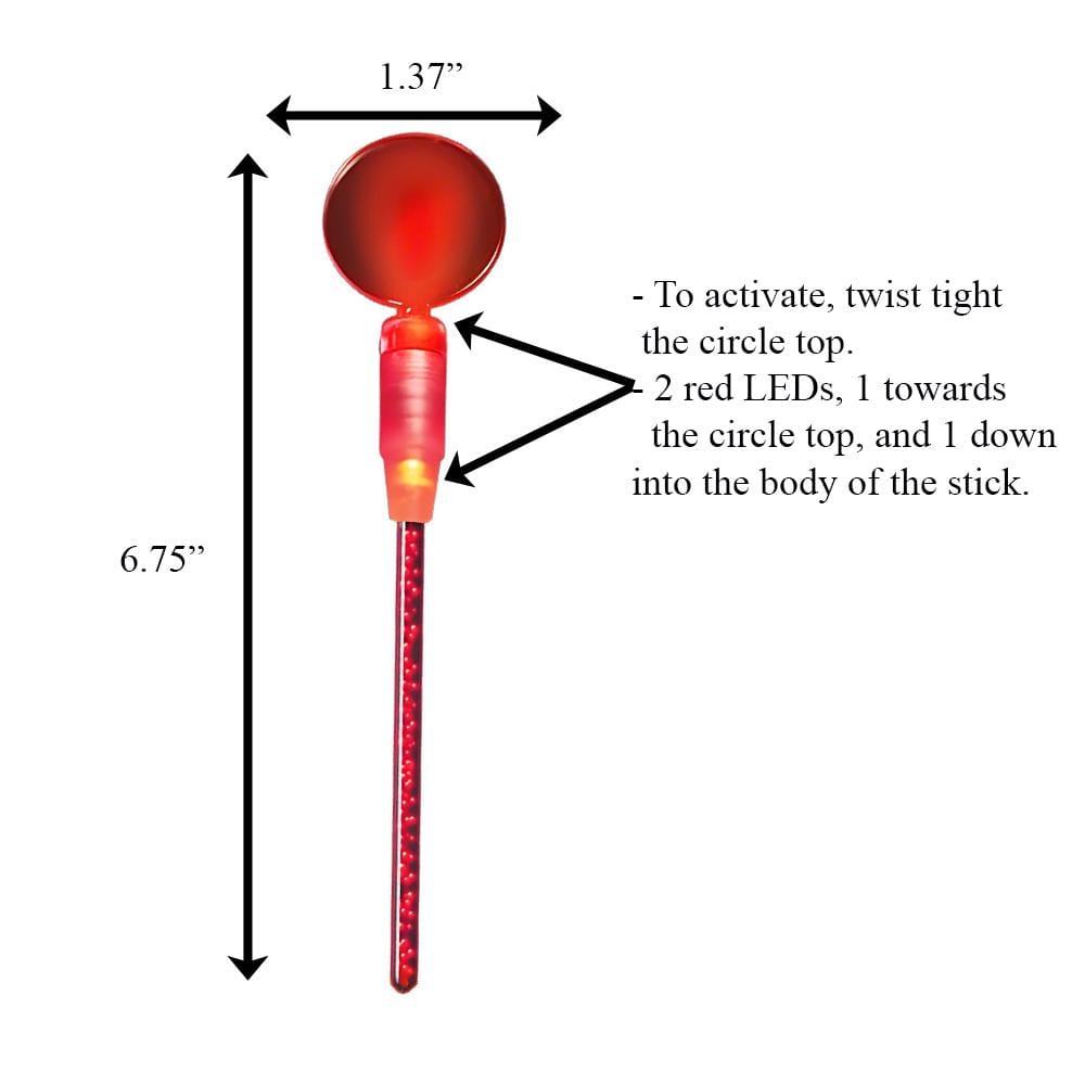 Red Cocktail Party Light Up Swizzle Stick Drink Stirrer 4th of July Red Cocktail Party Light Up Swizzle Stick Drink Stirrer 4th of July 5