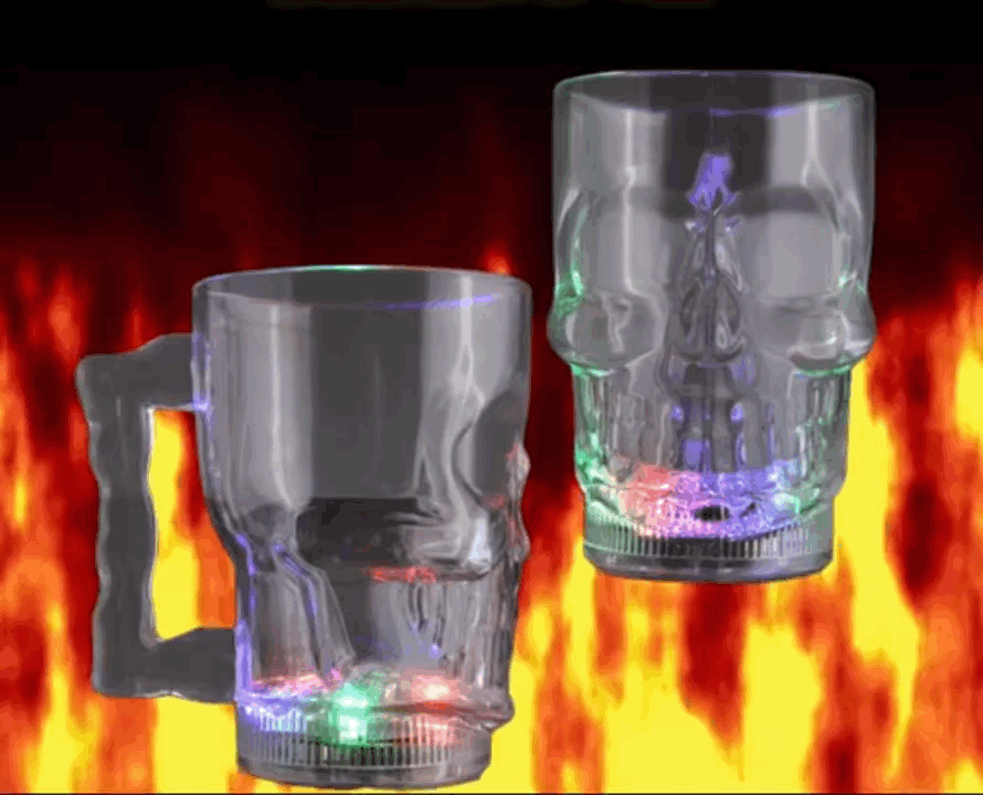 LED Skull Mug 20 Ounce All Products LED Skull Mug 20 Ounce All Products 9