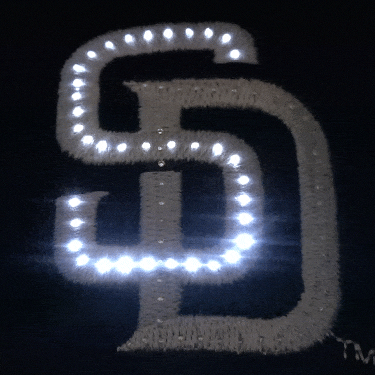 San Diego Padres Flashing Fiber Optic Cap All Products San Diego Padres Flashing Fiber Optic Cap All Products 5