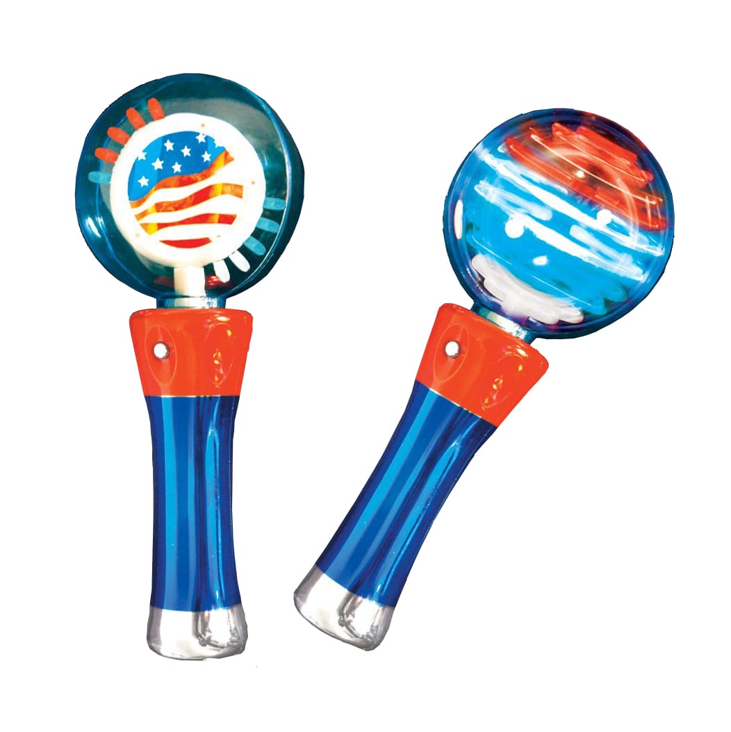Supersphere with American Flag 2 Inch Glow Sticks 8
