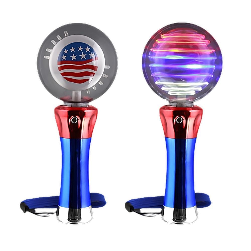 Supersphere with American Flag 2 Inch Glow Sticks 6