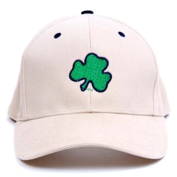 Notre Dame Fighting Irish Shamrock Flashing Fiber Optic Cap Licensed Light Up Sports Fiber Optic Hats