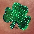 Notre Dame Fighting Irish Shamrock Flashing Fiber Optic Cap All Products 4