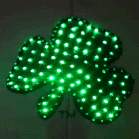 Notre Dame Fighting Irish Shamrock Flashing Fiber Optic Cap All Products 5