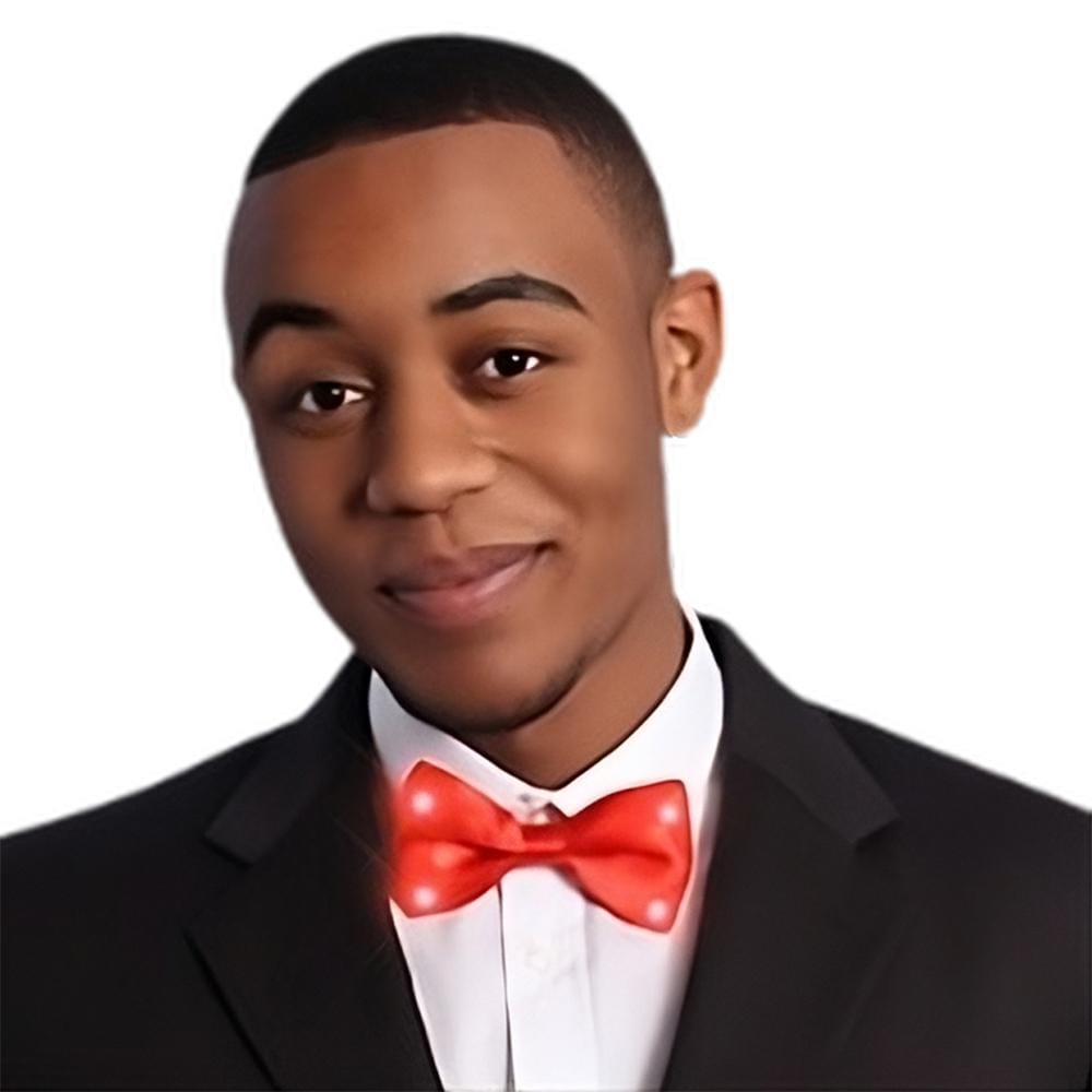 Red Bow Tie with Red LED Lights All Products Red Bow Tie with Red LED Lights All Products 3