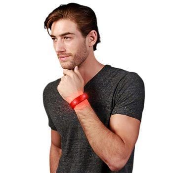 Fashion LED Bracelet Red Man that Burns Lights