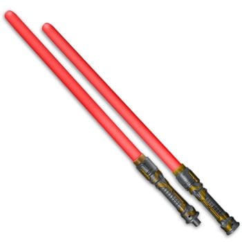 Double Blade Light Saber Red 4th of July