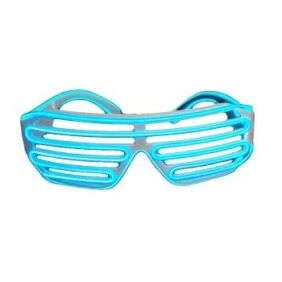 Electro Luminescent Shutter Shades Blue Blue