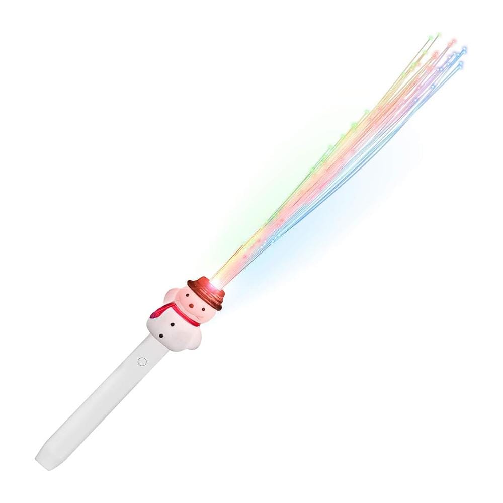 Fiber Optic Snowman Light Up Wand All Products Fiber Optic Snowman Light Up Wand All Products 5
