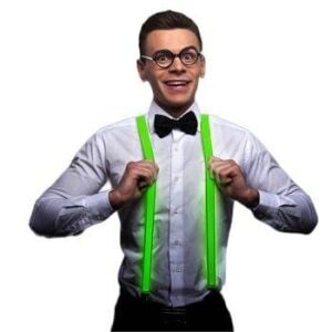 Green LED Suspenders All Products